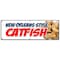 Signmission NEW ORLEANS STYLE CATFISH BANNER SIGN dinner fresh caught local cajun B-72 New Orleans Style Catfsh - alternate 1